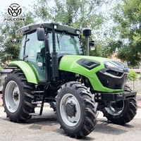 Nouveau modèle de tracteur 4x4 FULCORE avec cabine climatisée en option, haute efficacité de travail pour les équipements agricoles, tracteur agricole
