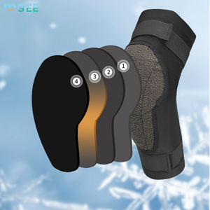 SeeMore Rodillera Protector Brace Motocicleta Esquí Rodillera Protector <span class=keywords><strong>MTB</strong></span> Bicicleta de montaña Snowboard Montar Deportes Esquí Rodillera - Product Image 2