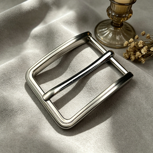 Hebilla de Cinturón de Aleación de Zinc con Logotipo Personalizado al por Mayor, Hebilla de Metal de Alta Durabilidad para Cinturones de Cuero y Jeans para Hombre, OEM ODM Disponible - Product Image 5