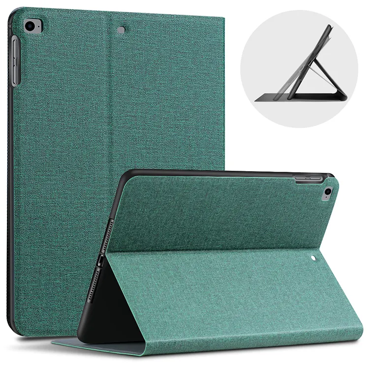 Bestseller Leder Tablet Hülle Ultra dünne Rückseite für iPad 5 6 7 Hülle