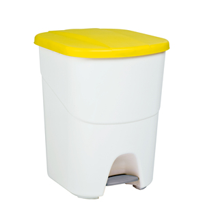 Pedalbin Ecological Contenedor de pedales ecológico de 40 litros. Blanco. - Product Image 6