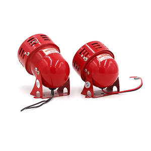 Sirene Motor logam Mini merah, sirene industri Alarm suara listrik melawan Maling <span class=keywords><strong>MS</strong></span>-<span class=keywords><strong>190</strong></span> - Product Image 4