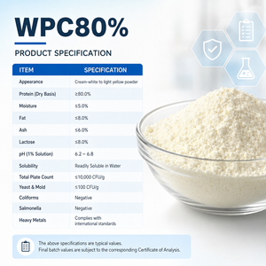 Proteine del siero di latte Standard WPI 90% isolare proteine del siero di latte WPC 80% concentrato di proteine del siero di latte <span class=keywords><strong>in</strong></span> <span class=keywords><strong>polvere</strong></span> - Product Image 2
