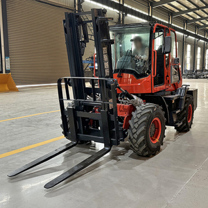Nhà Máy Bán buôn xe nâng DIESEL 3 tấn 3.5 tấn kho hậu cần 4WD Xe nâng DIESEL & bùn Road off-road xe nâng hàng - Product Image 1