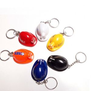Promotional Mini <b>Hard</b> <b>Hat</b> Keychains <b>Light</b> - Product Image 2