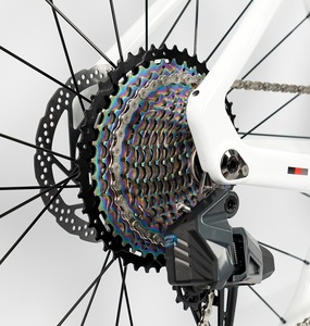 Nouveau style de guidon intégré en fibre de carbone pour vélo de gravier, course avec frein à disque sans fil 13 vitesses, Gravel X (25 ans), Wheeltop Gex-1*13s - Product Image 6