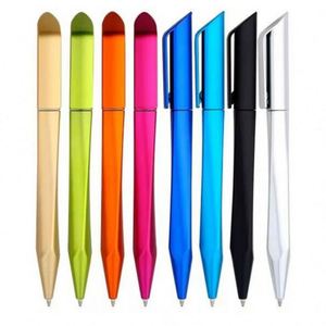 Professional 0.7Mm/1.0Mm Advertising Promotion Spinning Triangle Rectangular Ballpoint <b>Pen</b> Custom Logo - Product Image 1