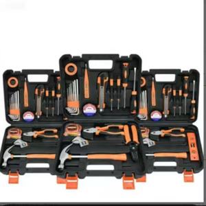 Wholesale Household Repair Tool Set Hand-Power Hardware Wrench with Tool Box and Bag OEM Customizable