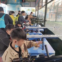 Fusil à air comprimé simulé pour entraînement, en métal, jouet, pistolet airsoft, manèges de parc d'attractions en métal, vente directe d'usine