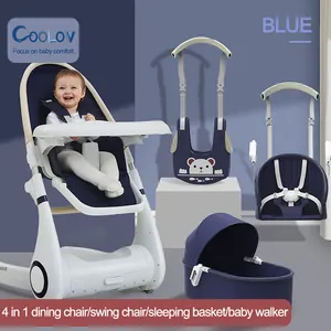 Multifunktion aler Kinderwagen Neugeborener Kinderwagen Baby Hochstuhl Fütterung stuhl kombinieren Kinderwagen Stuhl