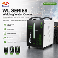 Enfriador de Agua para Soldadura Normast Serie WL para Máquinas de Soldadura TIG/MIG/Plasma, Sistema de Enfriamiento de Antorcha Circulante de 10L/20L/30L, Metal