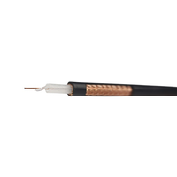 Cable coaxial RF de alto rendimiento y baja pérdida 75 Ohm RG Series RG6 RG58 RG 11 para cable de comunicación CATV