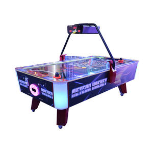 Máquina de Juego de Air Hockey Operada con Monedas, con Construcción de Metal y Plástico, para Dos Jugadores, Uso en Arcade - Product Image 1