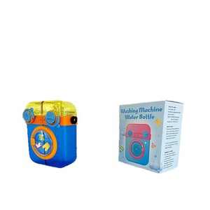Double <b>Drink</b> Washing Machine <b>Cup</b> 500ml <b>Plastic</b> Straw <b>Cup</b> With Two Compartments For Students Outdoor Use - Product Image 5
