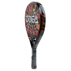 ODEA Raqueta De Tenis De <span class=keywords><strong>Padel</strong></span> Profesional 3K Carbon <span class=keywords><strong>Drop</strong></span> <span class=keywords><strong>Shot</strong></span> Equipo De Raqueta Deportiva Cara Suave Con Bolsa <span class=keywords><strong>Padel</strong></span> Raqueta De Tenis - Product Image 4