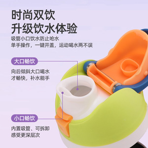 24オンス 32オンス 二重壁真空断熱ステンレス鋼製ウォーターボトル フリップトップ蓋付き 卸売 - Product Image 4