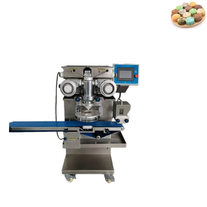 Máquina Encrustadora con Pantalla Táctil PLC, Peso Ajustable <span class=keywords><strong>de</strong></span> 10-180g, para Mini Mooncake, Mochi, Bolas <span class=keywords><strong>de</strong></span> Pescado, Galletas y Pasteles <span class=keywords><strong>de</strong></span> Arroz - Product Image 1