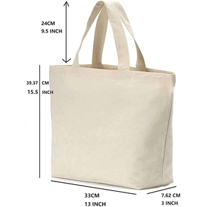กระเป๋าผ้าแคนวาสขายส่ง พร้อมบริการสกรีนโลโก้และตัวเลือกสีผ้า - Product Image 5