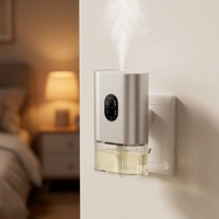 Diffuseur d'arômes de luxe en métal, nouveau, 50 ml, diffuseur électrique d'air par compression, pour la maison