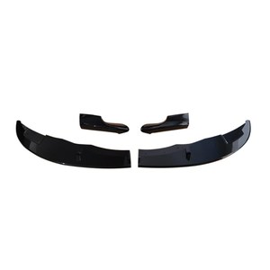 4PCS estilo parachoques delantero del labio para <span class=keywords><strong>BMW</strong></span> Serie 3 E90 <span class=keywords><strong>316i</strong></span> 320i 2005-2012 Material de ABS divisor delantero Spoiler partes del cuerpo - Product Image 1
