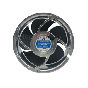 Marco de aleación de aluminio 17251 172*172*51mm ventilador axial bladeslt 24V DC ventilador para purificador de aire hogar/aire acondicionado