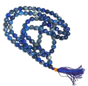 Best Supplier of Lapis Lazuli Faceted Jap Mala | Lapis Lazuli Jap Mala Beads