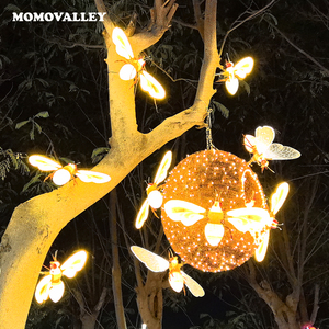 ไฟแอลอีดีเคลื่อนไหวได้สำหรับตกแต่งงานเลี้ยงที่บ้านสวนโรงแรมงานเทศกาลใช้ใน DC12V โรงแรม - Product Image 4