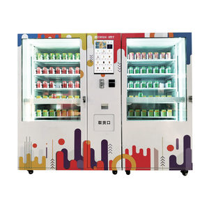 Distributeur automatique à grande capacité avec poussoir à ressort, équipement de distribution de boissons et de collations en libre-service, distributeur automatique commercial standard - Product Image 1