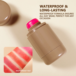 Blush in Stick Monocromatico Vegano ad Alta Pigmentazione e Lunga Durata, Confezione Multiuso per Trucco Guance - Product Image 4