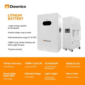Batería de Litio Dawnice Energy de 5 kW y 10 kWh, 200 Ah, 48 V, Paquetes Solares Fotovoltaicos, Batería Jiangxi - Product Image 4