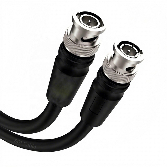 4K60Hz Ultra HD Long Distance Broadcast Shielded Low Loss 75 Ohm Compatible Transmission BNC Coaxial SDI Video Cable
