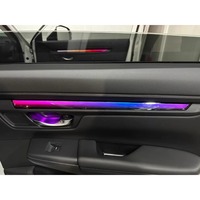 Kit de Actualización de Iluminación Ambiental RGB de Lujo para Honda CR-V 2023-2025, Luz Dinámica Fluida, Control por Aplicación de Smartphone