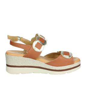 รองเท้าส้นเตารีดหนังแท้ Cinzia Soft Donna พร้อมสายรัดข้อเท้า ปรับขนาดได้ หลายสี - Product Image 3
