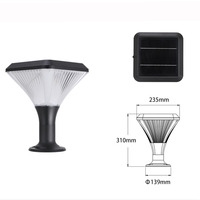 Outdoor Ip65 Waterdicht Aluminium Led Pillar Poortverlichting 5 W Pc Elektrische Muurbevestiging Nachtlampje Voor Patio Tuin Tuin