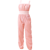 Combinaison de danse pour filles, taille élastique, pantalon de jogging pour enfants, combinaison de sport pour l'échauffement