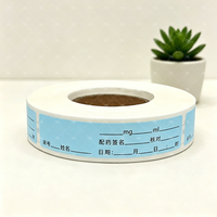 Étiquettes personnalisées en vinyle durable et imperméable pour médicaments cliniques, étiquettes numérotées pour lits de forme personnalisée, autocollants résistants aux UV et à la chaleur