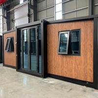 Contenedor Plegable de 20 pies, 30 pies, 40 pies, Casa Móvil Expandible Portátil, Completamente Amueblada, Almacenamiento, Casas Prefabricadas Pequeñas