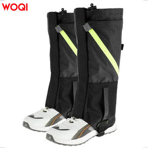 Guêtres imperméables Woqi pour la randonnée, l'alpinisme, la protection contre la neige, protection des jambes, néoprène, tissu Oxford, adulte - Product Image 1