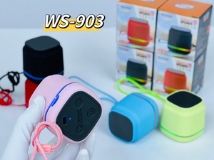 Top bán WS-903 mini không dây bluetooth loa ngoài trời di động RGB loa với ánh sáng LED - Product Image 2