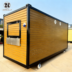 <span class=keywords><strong>Casa</strong></span> Prefabbricata Moderna in Container <span class=keywords><strong>da</strong></span> 20 Piedi, Smontabile e Trasportabile, per Bar o Caffetteria di Lusso, Modello 2026 - Product Image 1