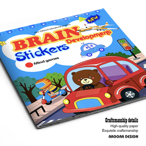 Livres pour enfants imprimés sur mesure, jouets, livres d'autocollants, livres de coloriage, supports imprimés, étiquettes, pour le développement intellectuel - Product Image 5