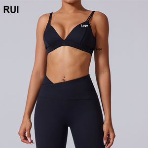 RUIQUWIN Haute Élastique Séchage Rapide Yoga Soutien-Gorge Respirant Dos Nu Sport Soutien-Gorge Pour Femmes Quatre Voies Stretch Fitness Soutien-Gorge - Product Image 1