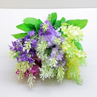Buket bunga buatan Nordic, buket buatan dekorasi rumah hotel ornamen pengaturan bunga lavender grosir