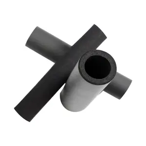 Ar condicionado preto flexível isolamento de tubo de espuma, de pvc