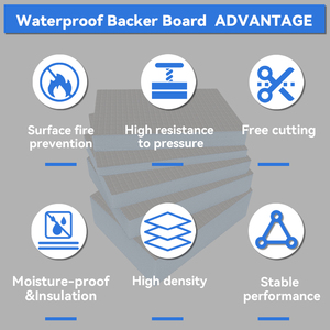 XPS Insulated Waterproof Backer Board Lightweight Bathroom Kitchen <b>Tile</b> Substrate Board For Wet Area - Product Image 5