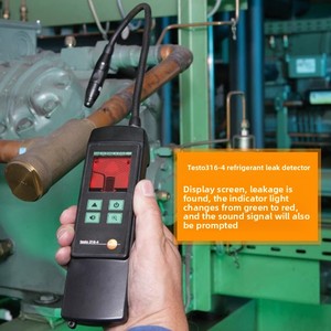 เครื่องตรวจจับการรั่วไหลของสารทำความเย็น Testo 316-3 อุปกรณ์ตรวจจับฟลูออรีนสำหรับเครื่องปรับอากาศรถยนต์ รับประกัน 1 ปี - Product Image 4