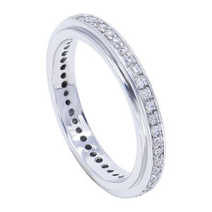 Xingyue-varias joyas de plata de ley 925 chapadas en oro, joyería con incrustaciones de moissanita, diamante, banda de boda, anillo eternity - Product Image 5