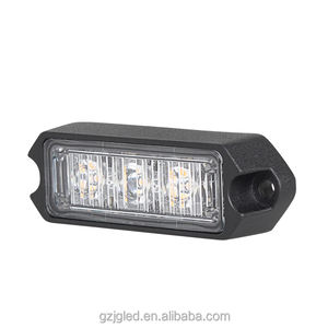 Luces estroboscópicas de emergencia para coche, camión, autobús, <span class=keywords><strong>vans</strong></span>, 3 LED, 12V, 24V - Product Image 6