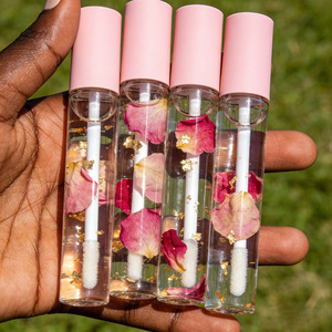 Huile à lèvres hydratante et repulpante végane, gloss brillant, marque privée, fournisseur OEM - Product Image 3