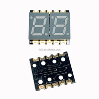 0.28 pouces 2 chiffres 7 segments écrans d'affichage à LED Instruction de module de SMD LED Petits panneaux numériques